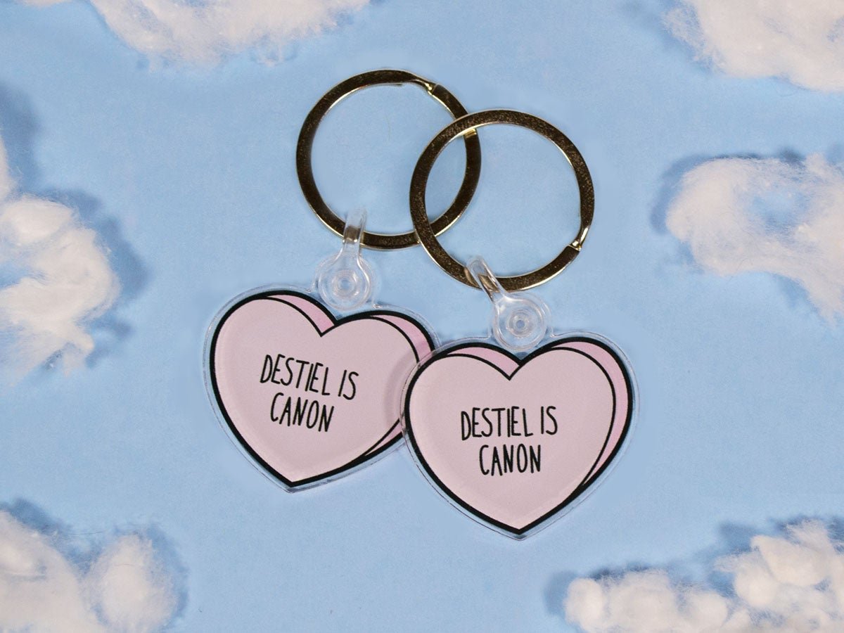 Image of Destiel is Canon Keychain