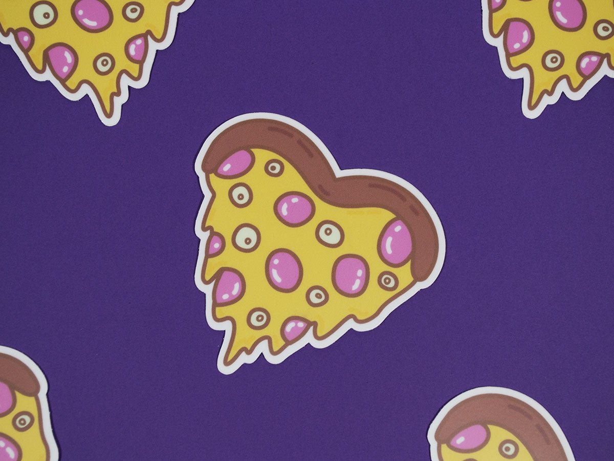 Image of Pizza My Heart Sticker