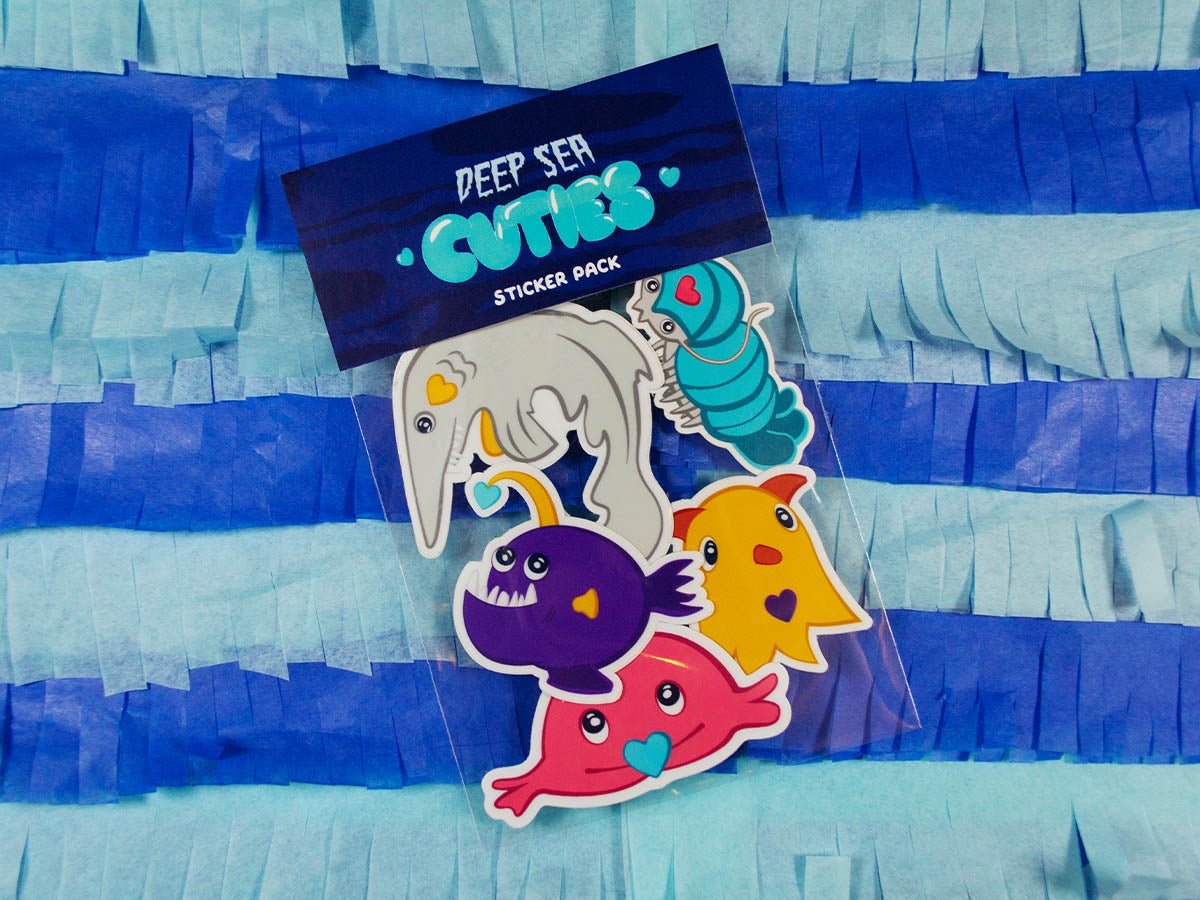 Image of Deep Sea Cuties Sticker Pack