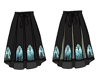 Stained Glass Window Pleated Skirt