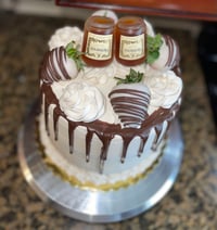 Image 3 of  Hennessy Drip Cake