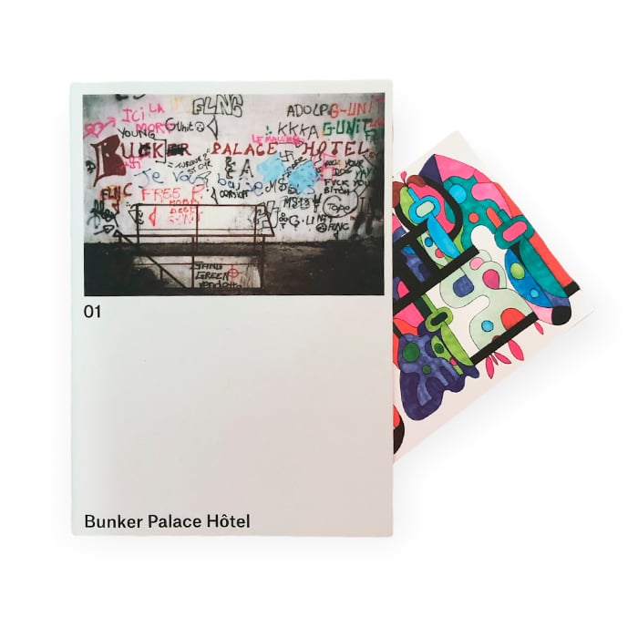 gues - "BUNKER PALANCE HoTEL" BOOK + PIN