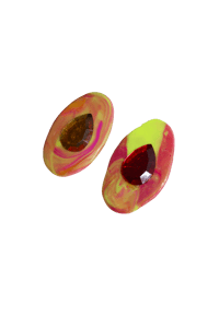 Image 1 of Flame Sparkle Tongue  🔥👅💛