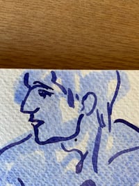 Image 2 of Watercolour ~ Blue Boys XI