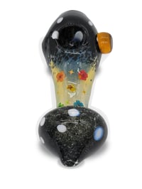 Image 3 of Black Mushie Pipe & Mush-Stash Tube