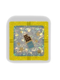 Image 4 of Blue Glitter Chocolate Ashtray