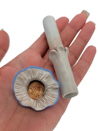 Image 5 of Blue Mushie Pipe & Mush-Stash Tube