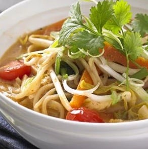 Thai mixed vegetables, coconut and noodles (Pre-order for 12th-14th January)