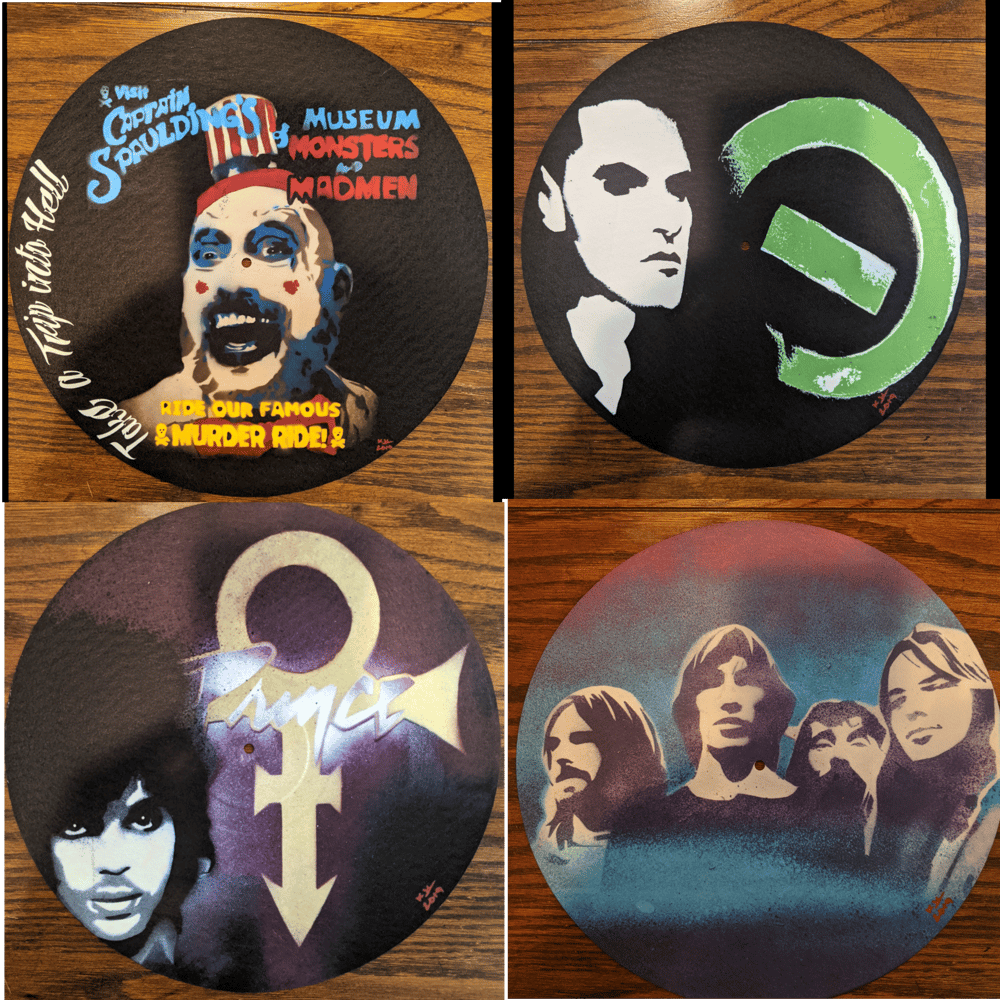 Premium Printed Record Player Slip Mats for DJs and Audiophiles