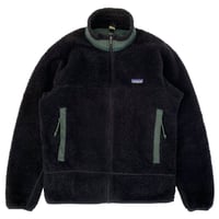 Image 1 of Vintage Patagonia Retro X Fleece Jacket - Black & Green