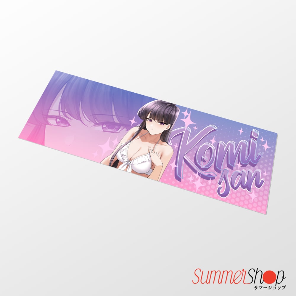 Komi San Swimsuit Version SLAP & DIECUT summer shop