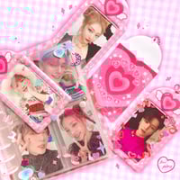 Image 1 of Cutie Club Photocard Holder Keychain