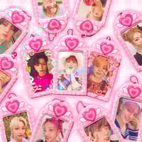 Image 2 of Cutie Club Photocard Holder Keychain
