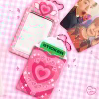 Image 4 of Cutie Club Photocard Holder Keychain