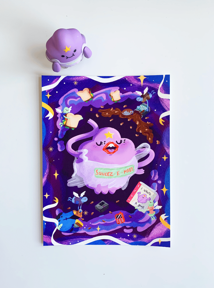 Image of Lumpy Space Princess Print 