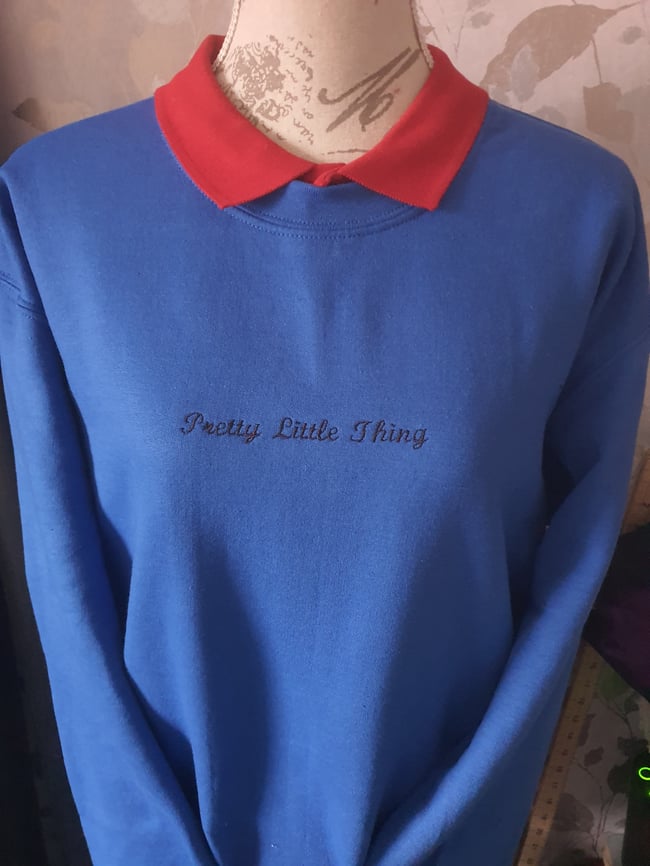 Embroidered Sweatshirt Various Designs 