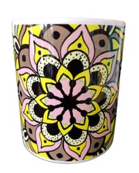 Image 1 of Yellow Mandala Mug