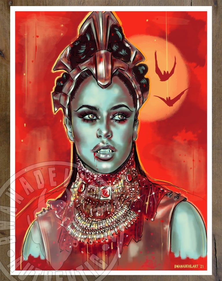 Image of Akasha art print 9x12 in.