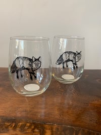 Image 1 of Counter Couture Stemless Wine Glasses