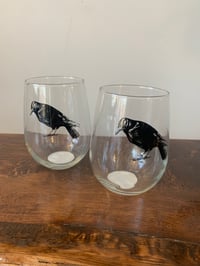 Image 2 of Counter Couture Stemless Wine Glasses