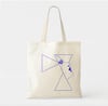 Third Pyramid Press Tote Bag (Electric Blue)