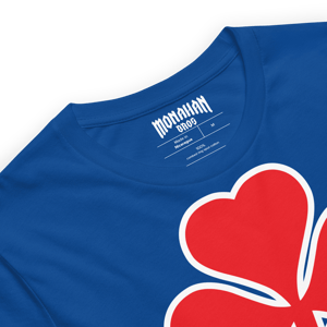 Image of Shamrock Lightning Bolt Blue T-Shirt