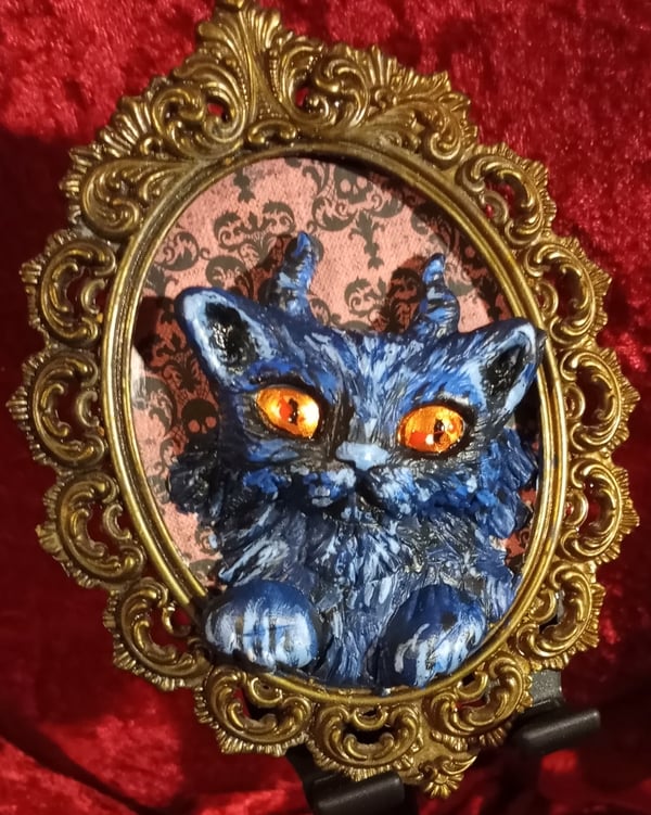Image of Devil Cat Sculptures