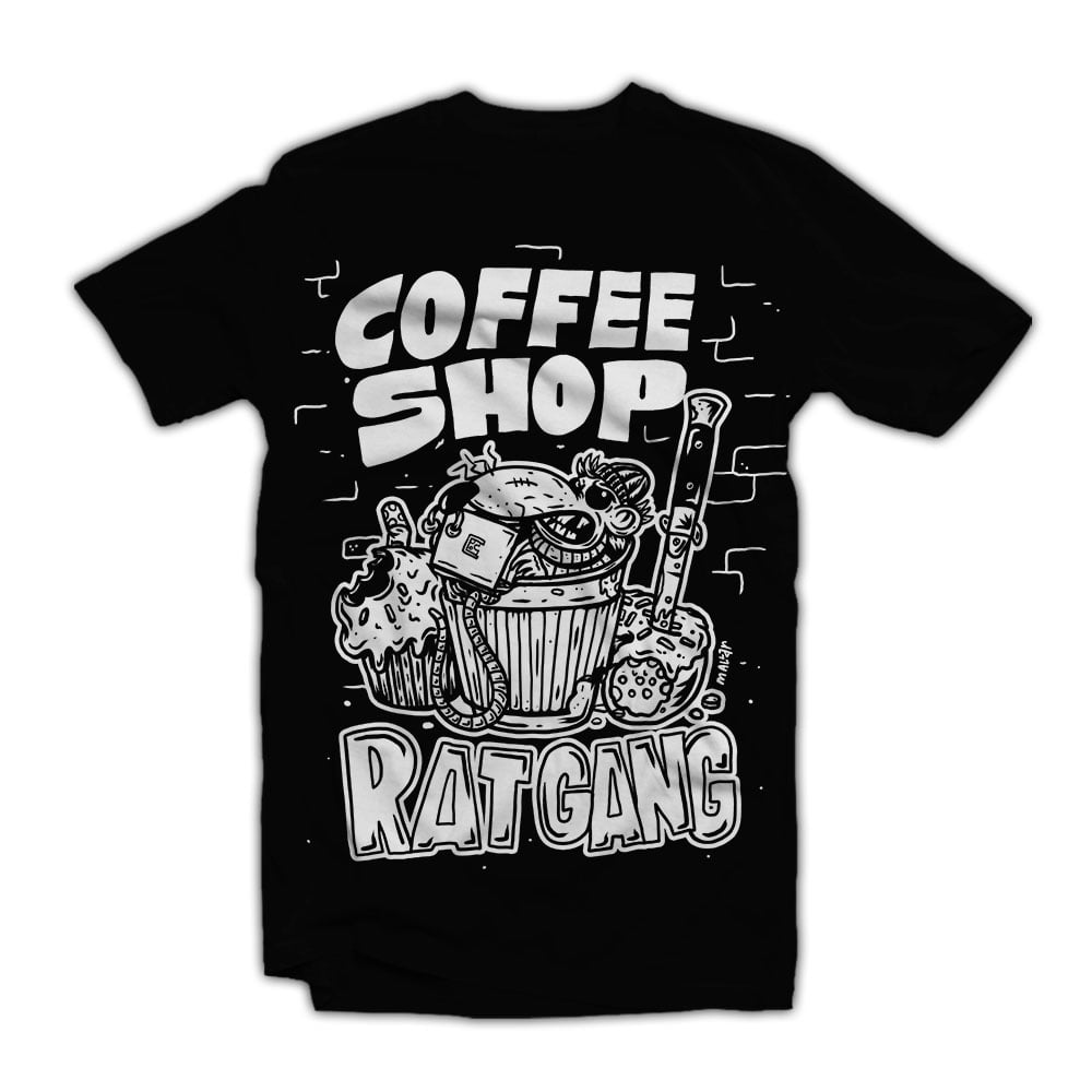 Coffee Shirt Rat Gang T-Shirt