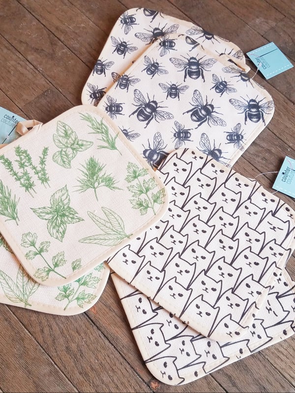 Image of Cute Pot Holders by Counter Couture