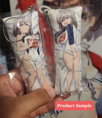 Image 3 of Tsuki Mini-Dakimakura Key Chain