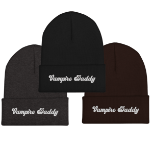 Vampire Daddy (but beanie)