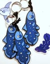 PVC Coelacanth Charms