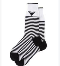 Image 2 of Striped Luxury Socks