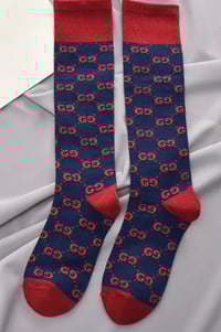 Image 1 of Knee-hi Luxury Socks
