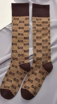 Image 4 of Knee-hi Luxury Socks