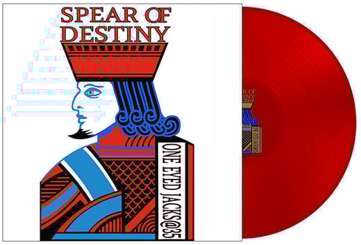 SPEAR OF DESTINY 'One Eyed Jacks@35' Red Vinyl LP