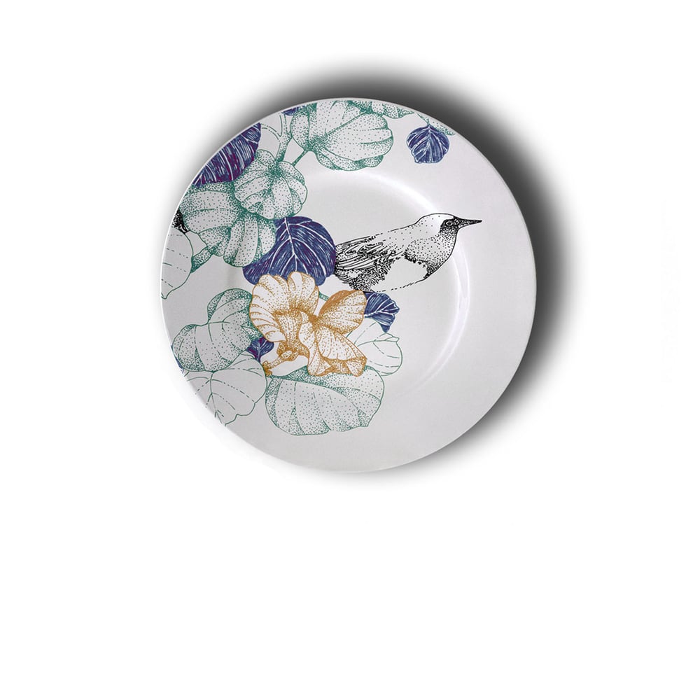 Image of Birds Song Bread Plate B