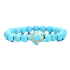 Sea Turtle Beads Bracelet Blue 