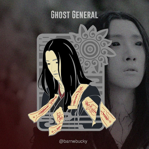 Image of Ghost General ✿ [enamel pin]