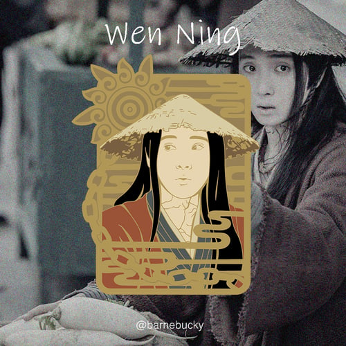 Image of Wen Ning ✿ [enamel pin]