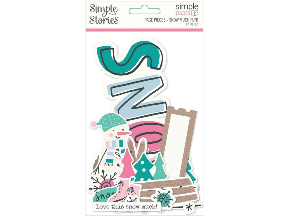 Image of Simple Stories Page Pieces | Snow Much Fun!