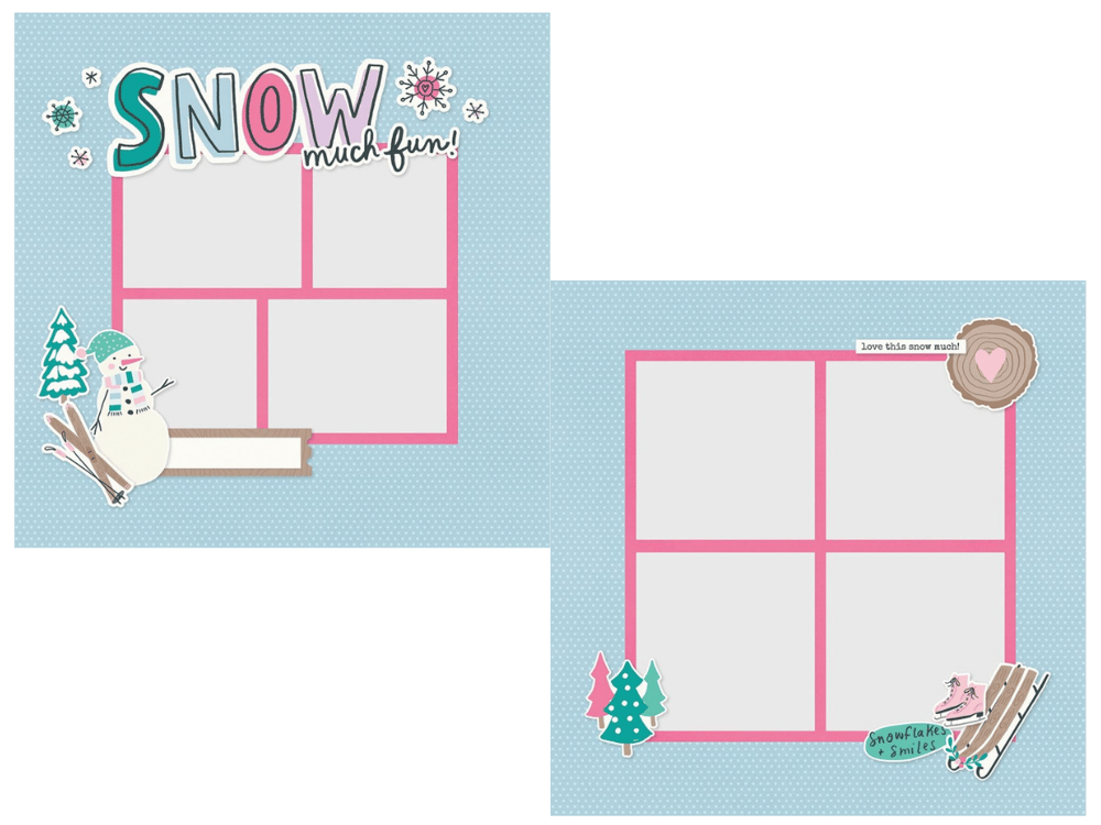 Image of Simple Stories Page Pieces | Snow Much Fun!