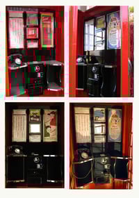 ORIGINAL BRITISH K6 TELEPHONE BOX JUBILEE  INTERIOR