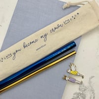 Image 2 of TXT MOA Reusable Straws