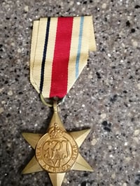 Image 3 of WW2 (BRITISH) AFRICA CAMPAIGN STAR - ORIGINAL ISSUE