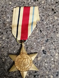 Image 4 of WW2 (BRITISH) AFRICA CAMPAIGN STAR - ORIGINAL ISSUE