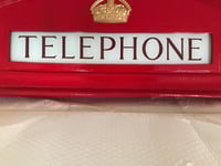 Image 5 of British Red Telephone Booth Top Dome w/Hardware Kit