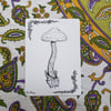 The long Mushroom - 5x6 mini print