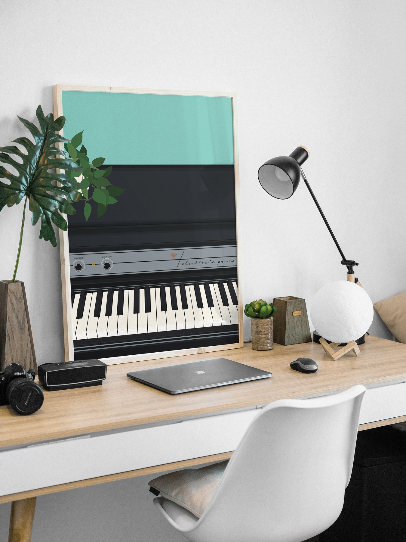 Image of Electric Piano Keys Print