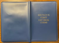 Image 4 of Vintage (1968) Britain's 1st Decimal Coins w/Presentation Folder - Circulated